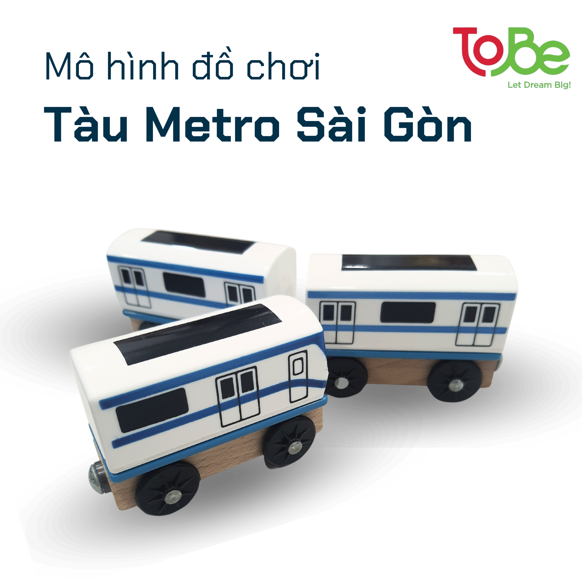 Mô Hình Tàu Metro Sài Gòn (Giá đã bao gồm VAT)